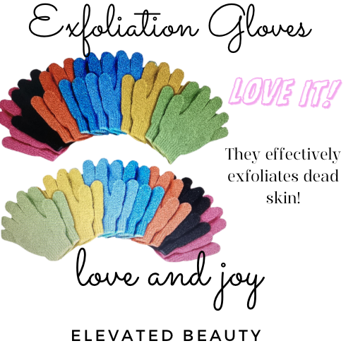 Exfoliating Gloves - Elevated Beauty