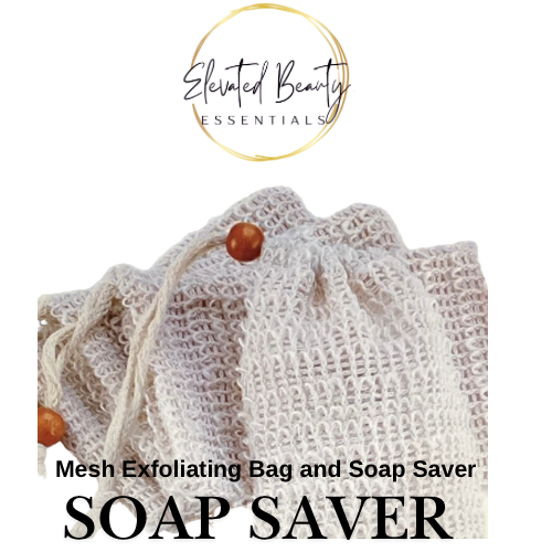 Mesh Exfoliating Soap Saver Bag - Elevated Beauty
