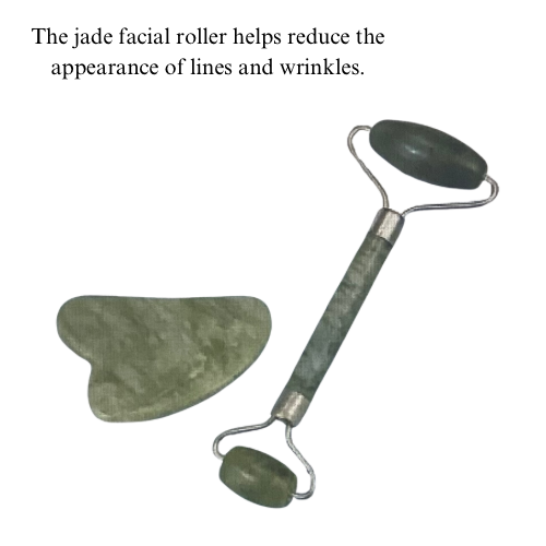 Facial Jade Roller and Gua Sha Tool - Elevated Beauty
