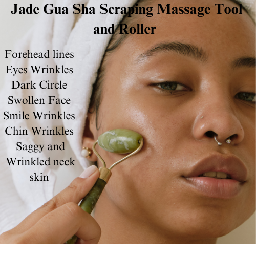 Facial Jade Roller and Gua Sha Tool - Elevated Beauty