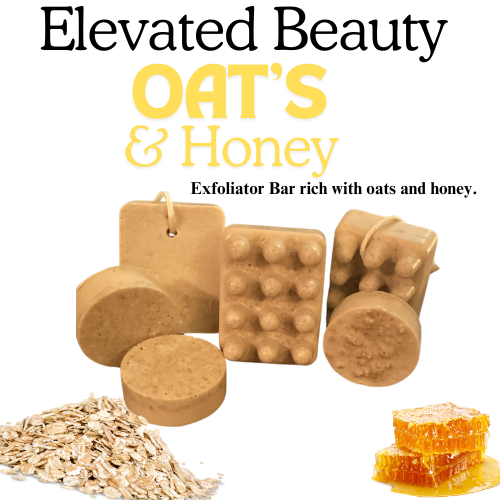 Exfoliating Oats & Honey bar (U) - Elevated Beauty