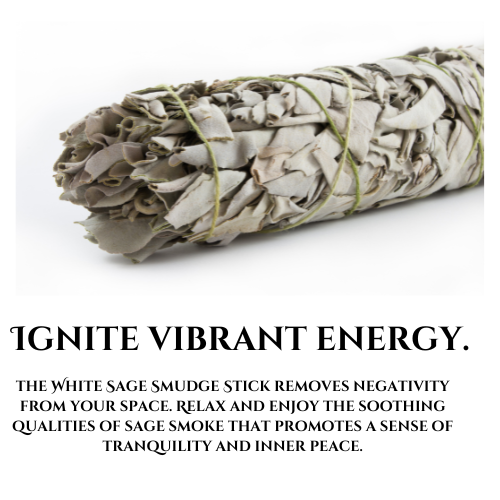 White Sage Smudge Stick - Elevated Beauty