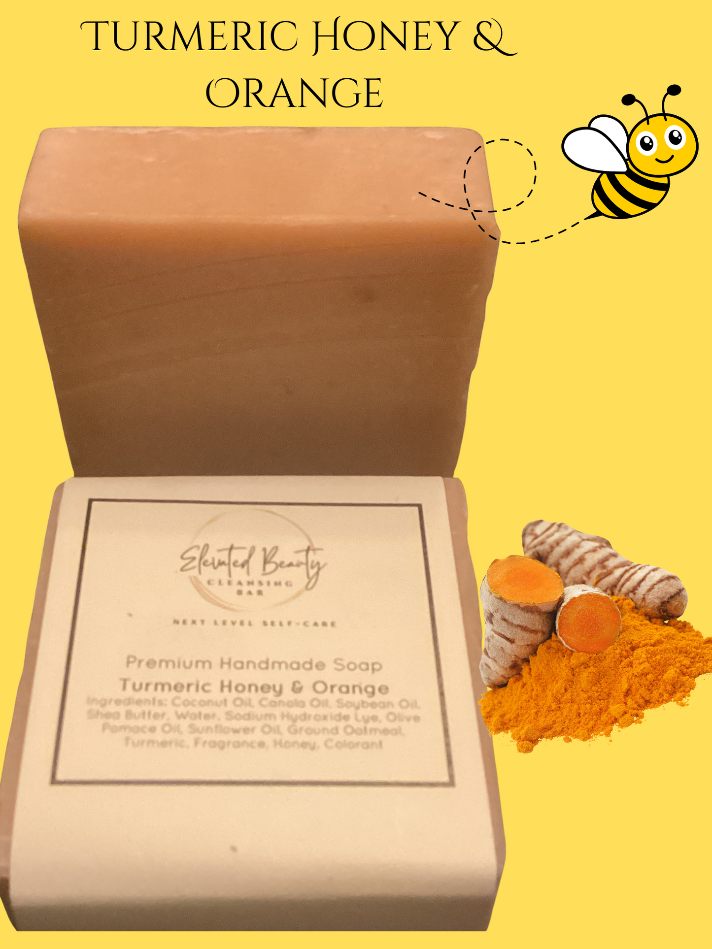 Turmeric, Honey & Orange Cleansing Bar