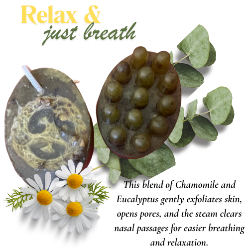 Exfoliating Chamomile & Eucalyptus bar (U) - Elevated Beauty
