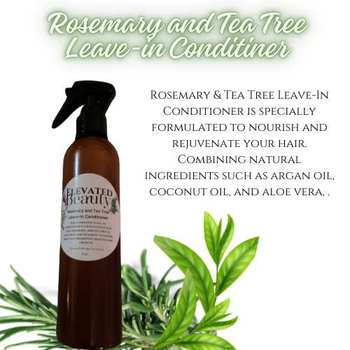 Leave-In Rosemary & Tea Tree Conditioner - Elevated Beauty