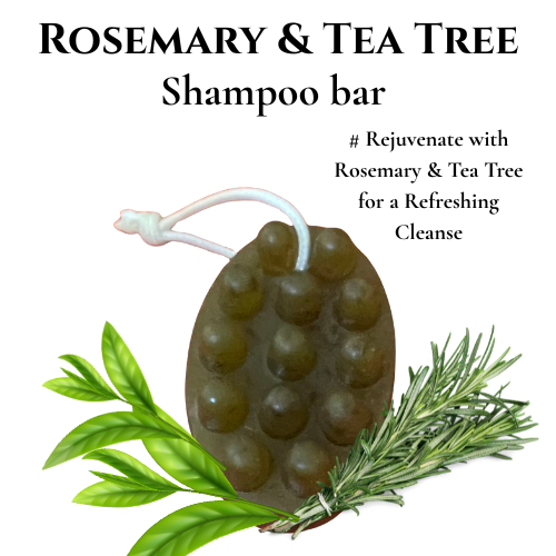 Massage Rosemary Shampoo Bar - Elevated Beauty