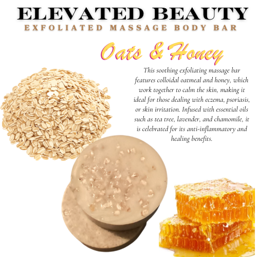 Exfoliating Oats & Honey bar